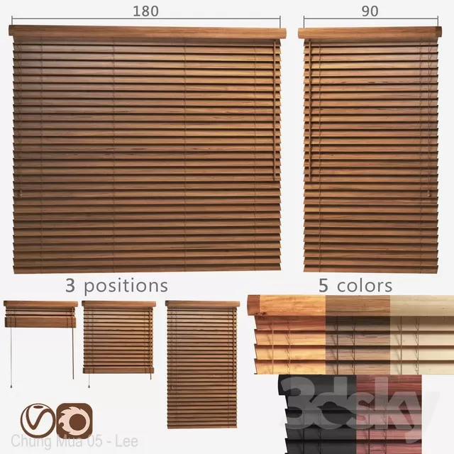 CURTAIN - SHUTTER 3D MODELS