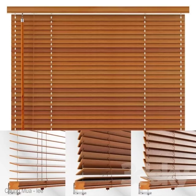 3DSKYFREE – CURTAIN - SHUTTER 3DS MAX MODELS