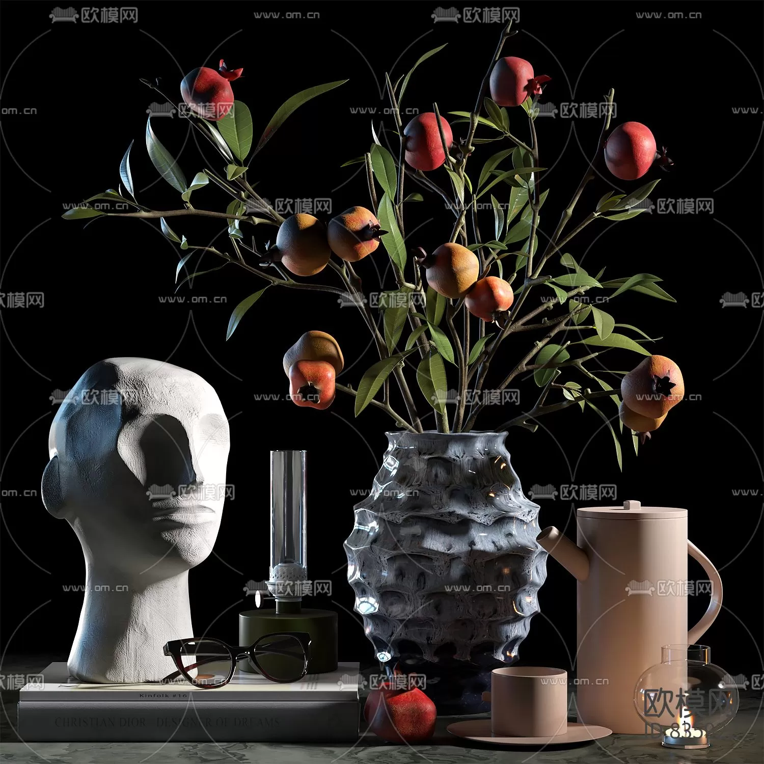 3DSKYFREE – DECOR 3DS MAX MODELS