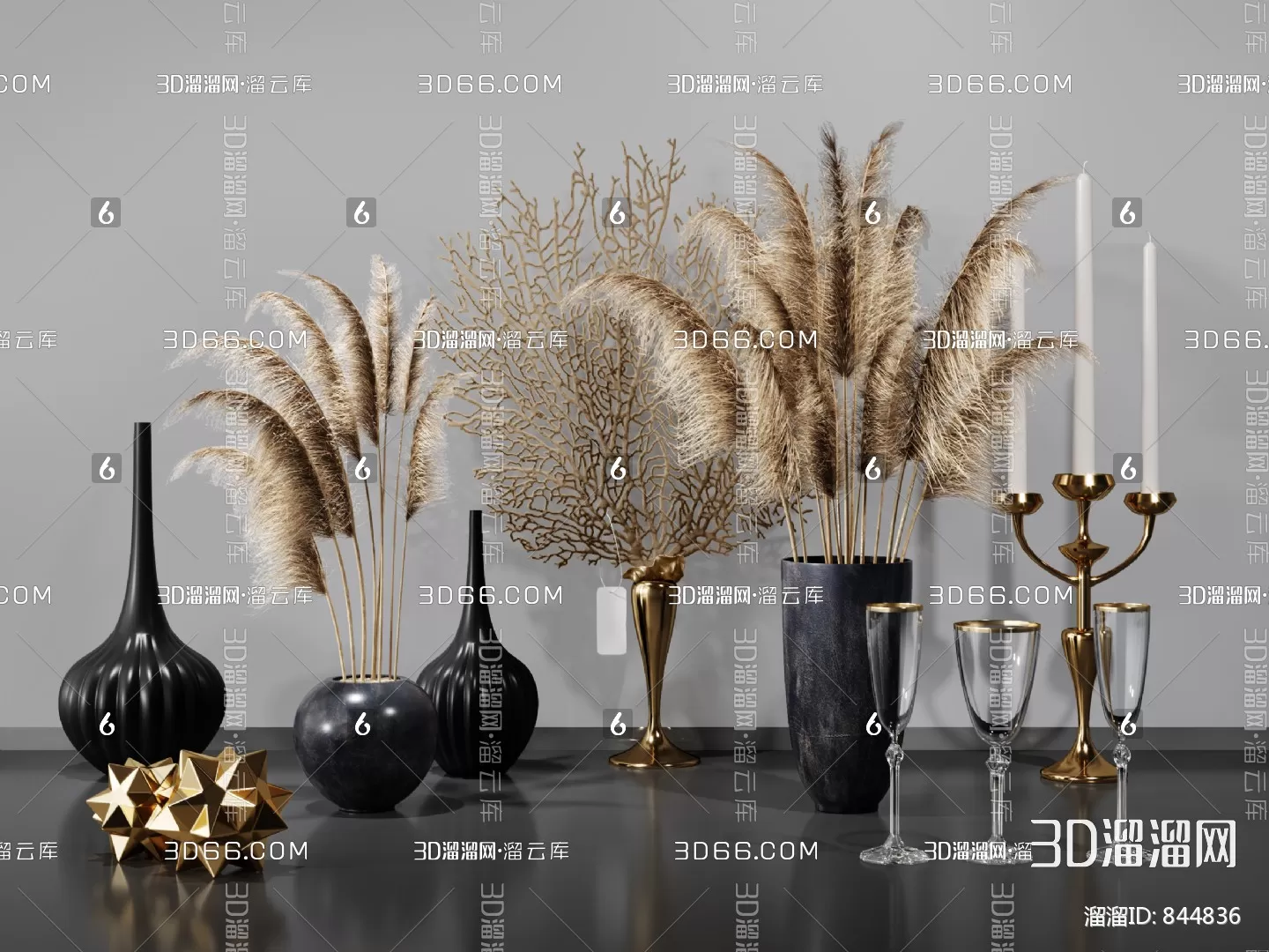 3DSKYFREE – DECOR 3DS MAX MODELS