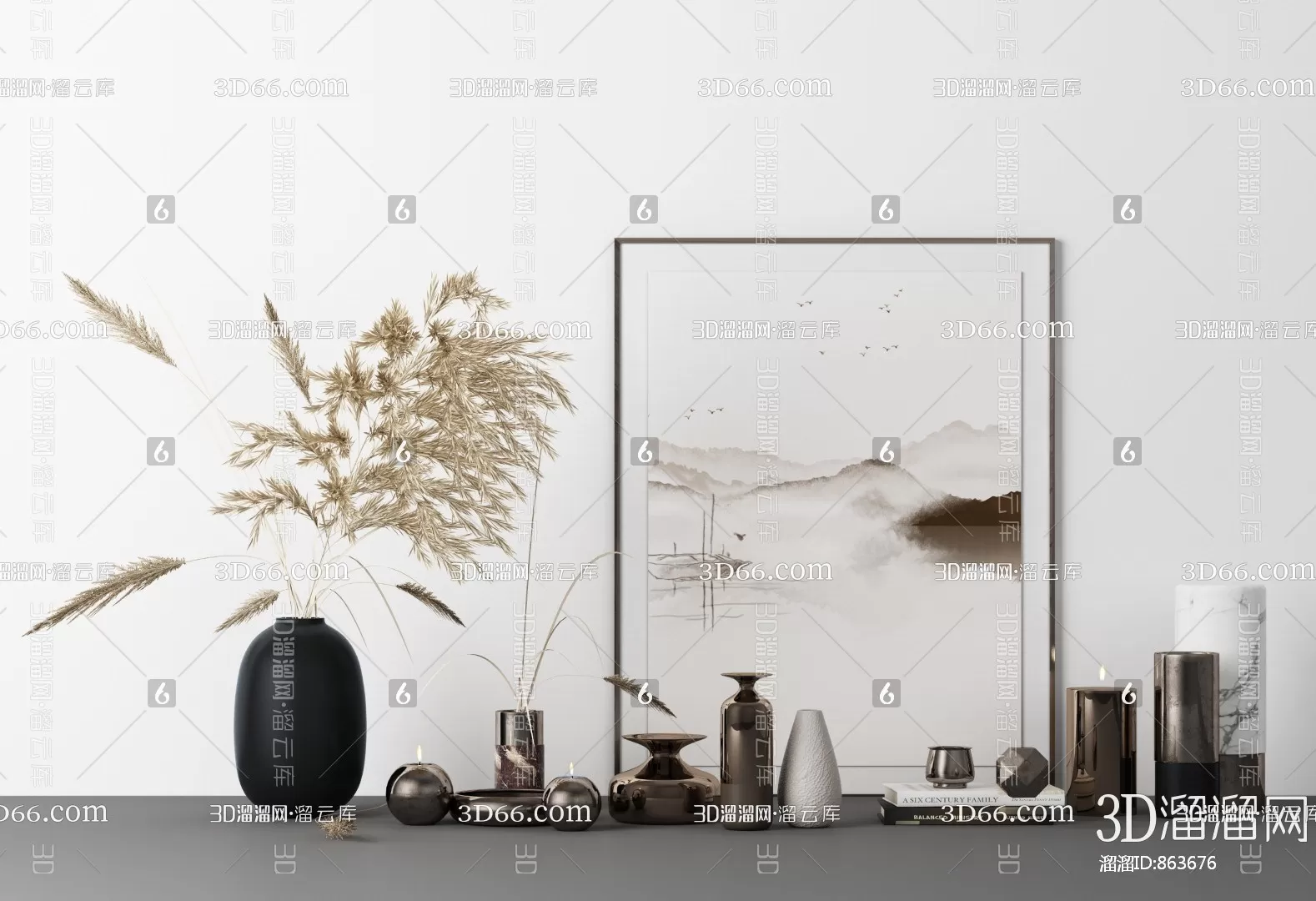 3DSKYFREE – DECOR 3DS MAX MODELS