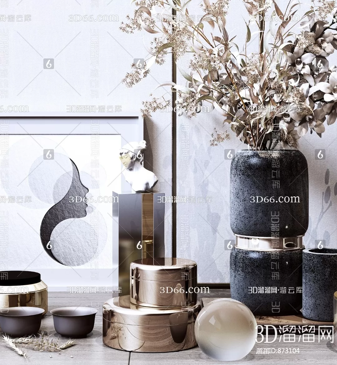 3DSKYFREE – DECOR 3DS MAX MODELS