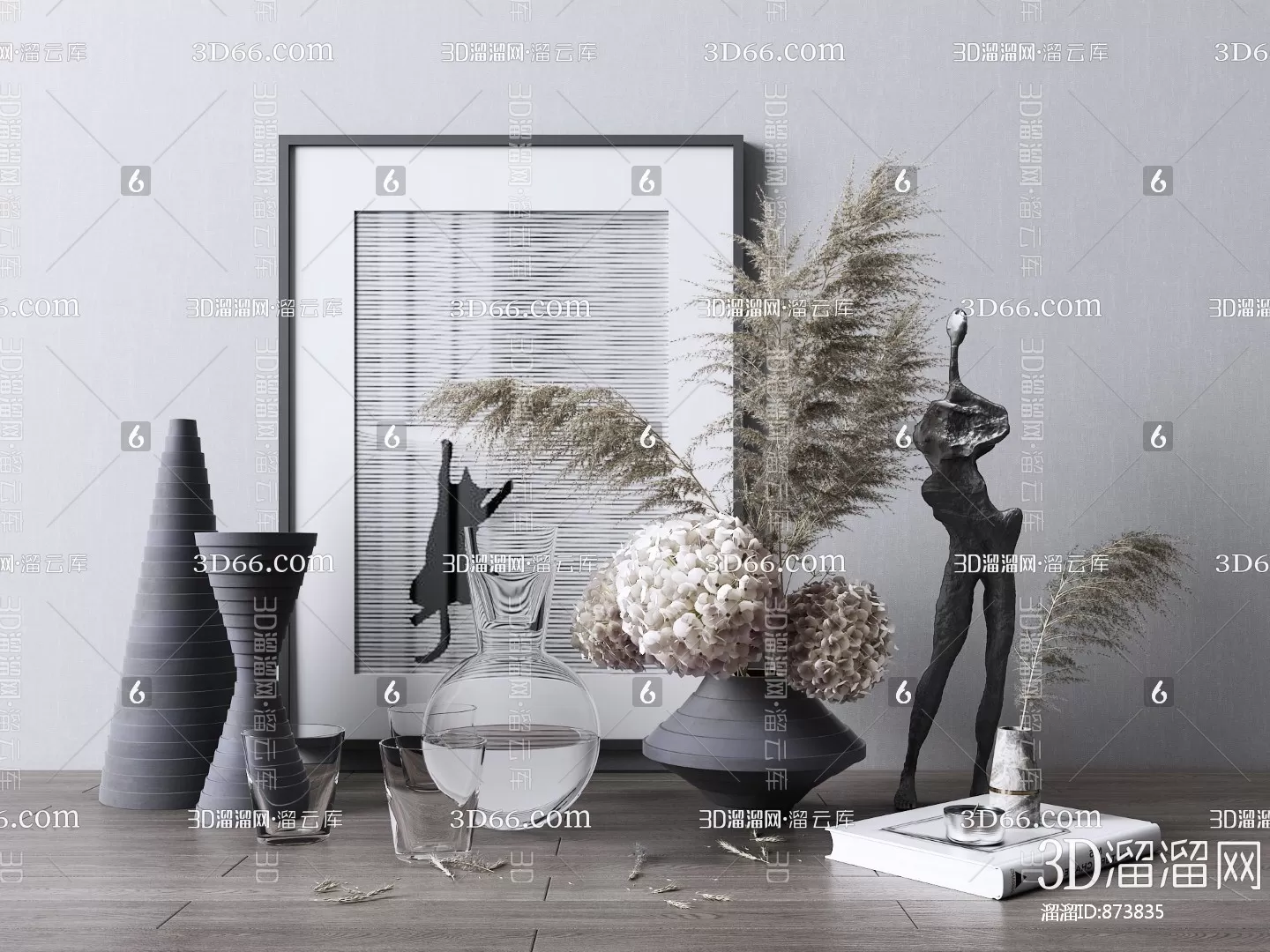 3DSKYFREE – DECOR 3DS MAX MODELS