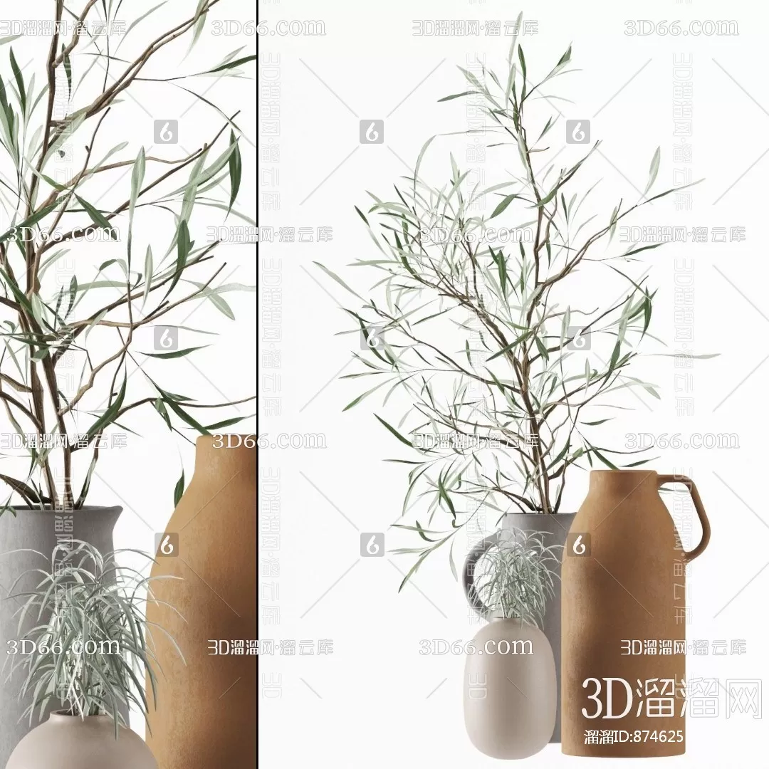 3DSKYFREE – DECOR 3DS MAX MODELS