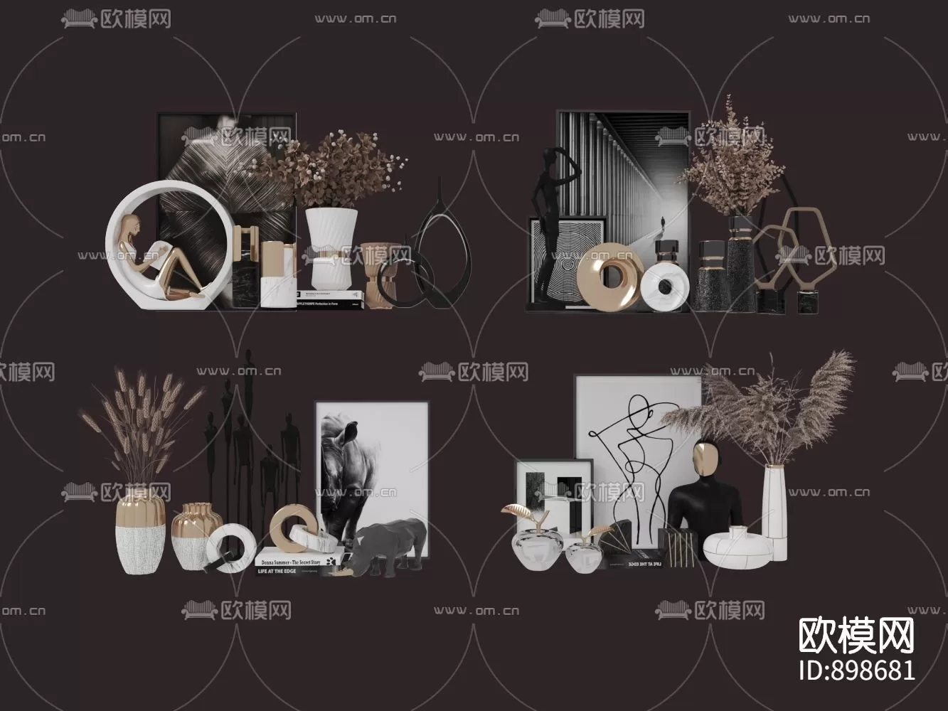 3DSKYFREE – DECOR 3DS MAX MODELS