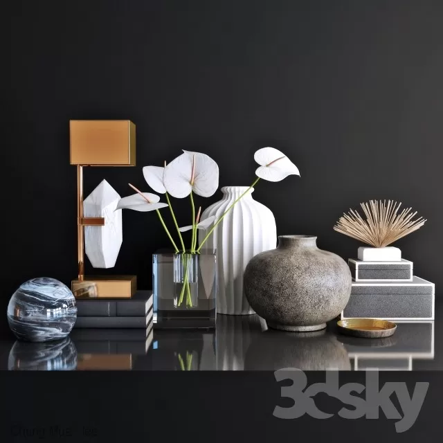 3DSKYFREE – DECOR 3DS MAX MODELS