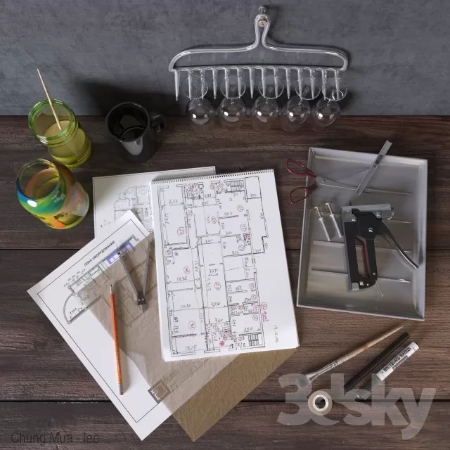 3DSKYFREE – DECOR 3DS MAX MODELS