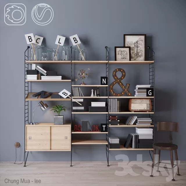 3DSKYFREE – DECOR 3DS MAX MODELS