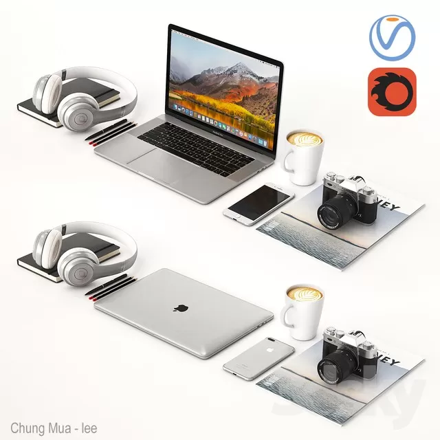 3DSKYFREE – DECOR 3DS MAX MODELS