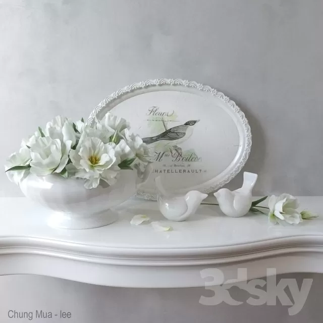 3DSKYFREE – DECOR 3DS MAX MODELS