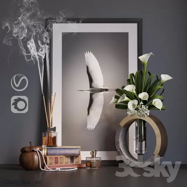 3DSKYFREE – DECOR 3DS MAX MODELS