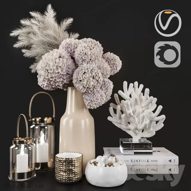 3DSKYFREE – DECOR 3DS MAX MODELS