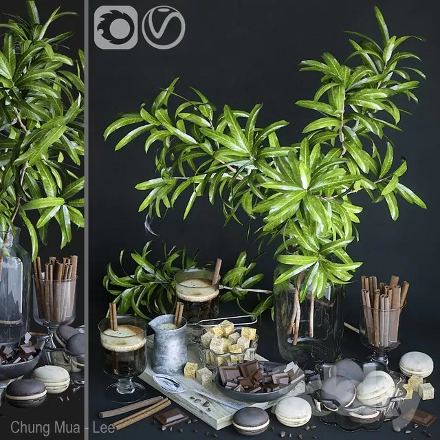 3DSKYFREE – DECOR 3DS MAX MODELS