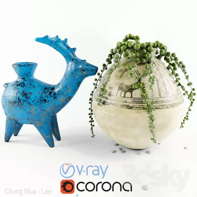 3DSKYFREE – DECOR 3DS MAX MODELS