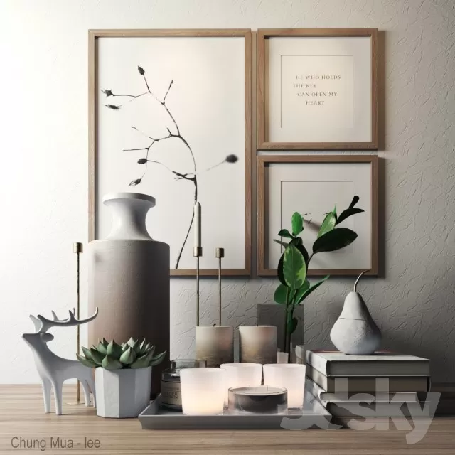 3DSKYFREE – DECOR 3DS MAX MODELS