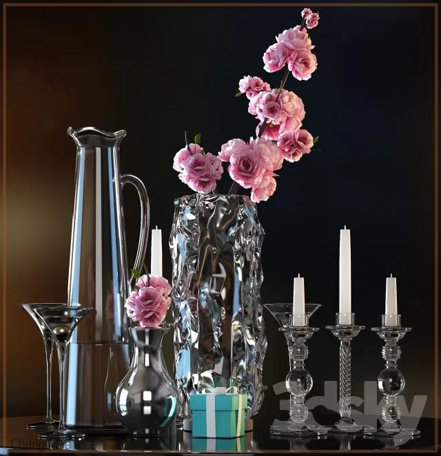 3DSKYFREE – DECOR 3DS MAX MODELS