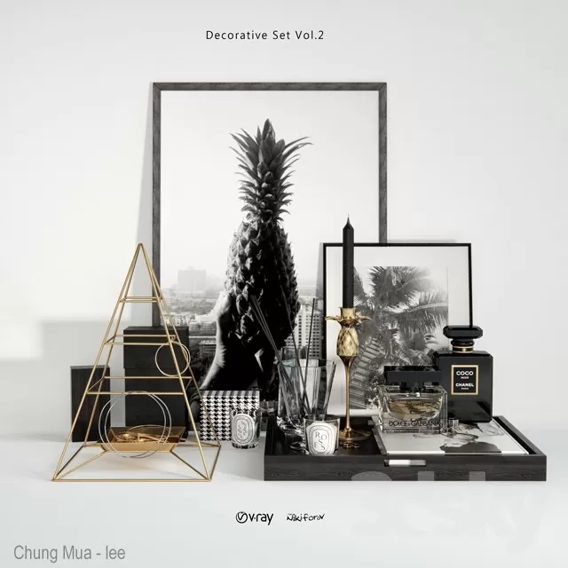 3DSKYFREE – DECOR 3DS MAX MODELS