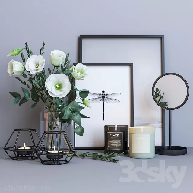 3DSKYFREE – DECOR 3DS MAX MODELS