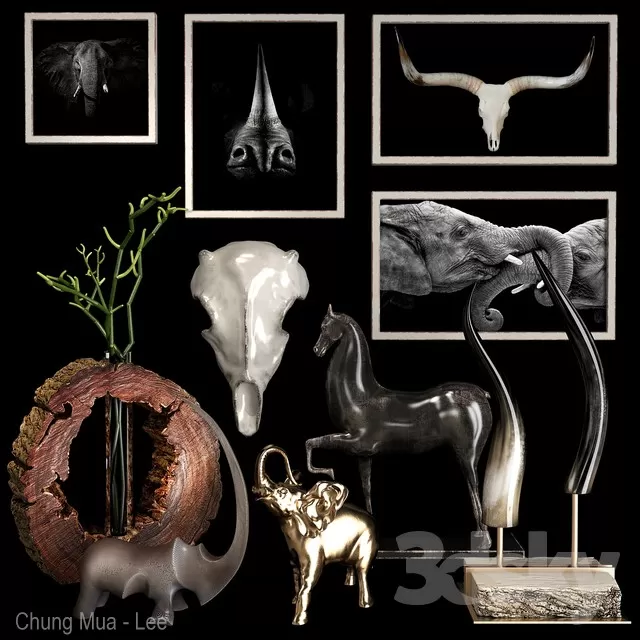 3DSKYFREE – DECOR 3DS MAX MODELS