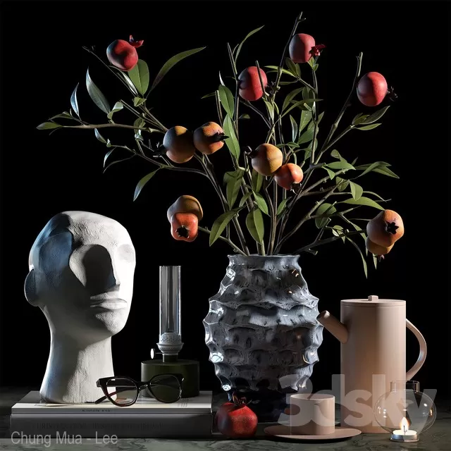 3DSKYFREE – DECOR 3DS MAX MODELS