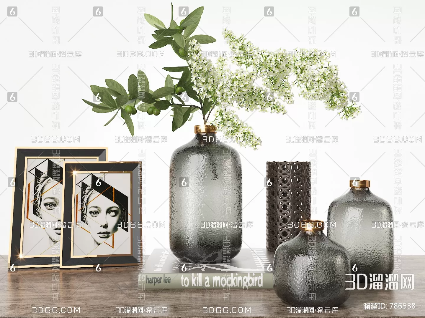 3DSKYFREE – DECOR 3DS MAX MODELS