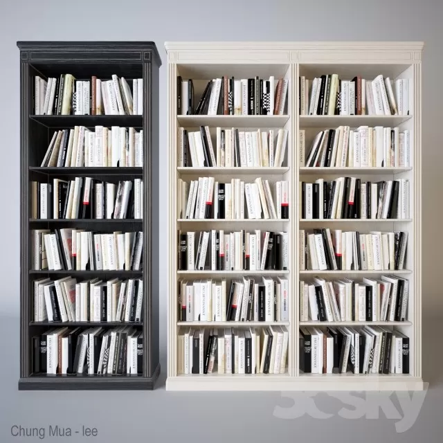 3DSKYFREE – DECOR - BOOK 3DS MAX MODELS