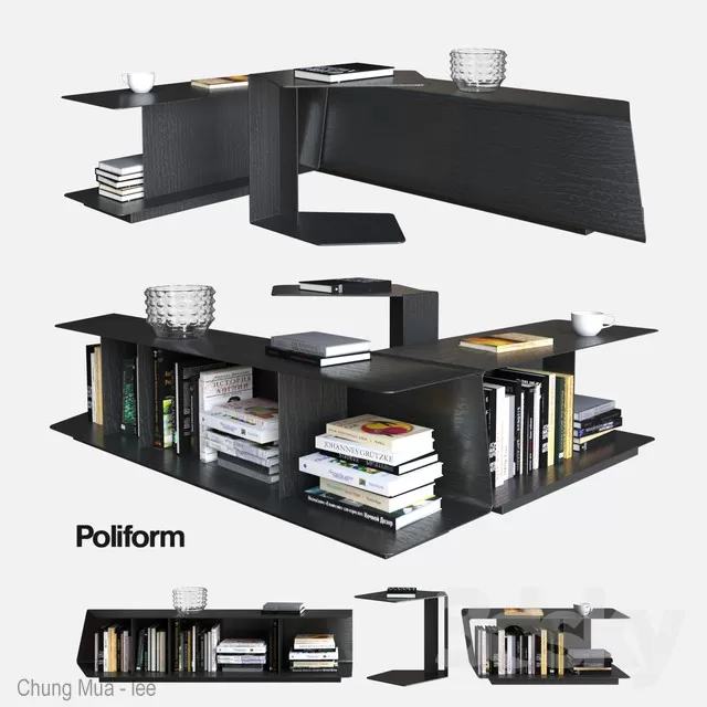 3DSKYFREE – DECOR - BOOK 3DS MAX MODELS