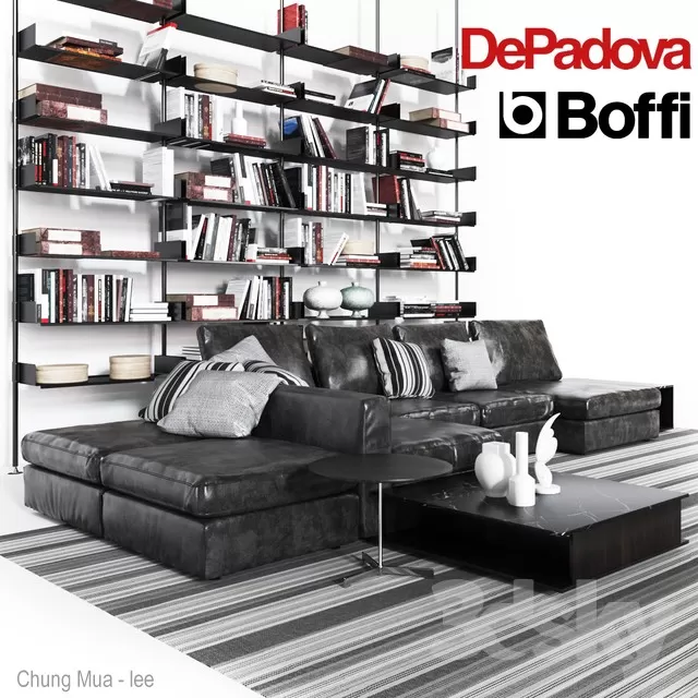 3DSKYFREE – DECOR - BOOK 3DS MAX MODELS