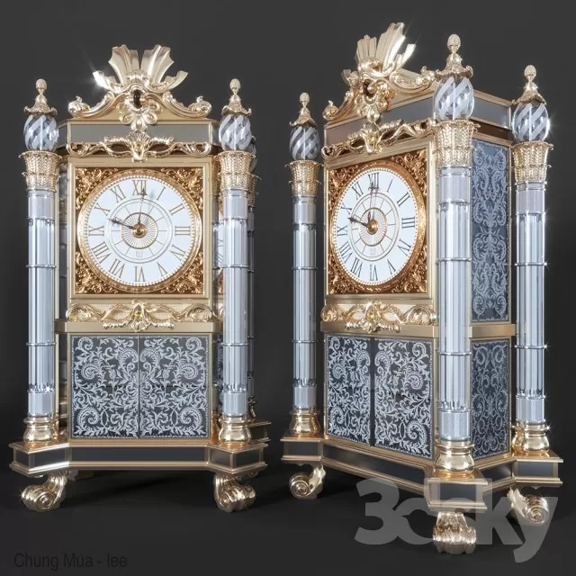 DECOR HELPER – DECOR – CLOCK – WATCH 3D MODELS – 15