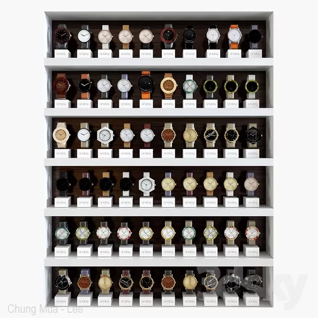 3DSKYFREE – DECOR - CLOCK - WATCH 3DS MAX MODELS