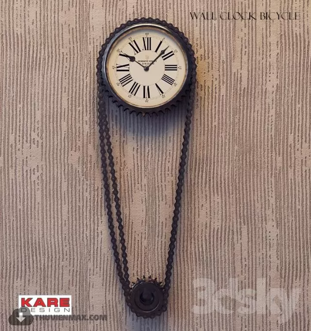 3DSKYFREE – DECOR - CLOCK - WATCH 3DS MAX MODELS
