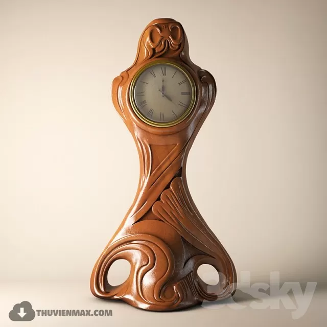 3DSKYFREE – DECOR - CLOCK - WATCH 3DS MAX MODELS