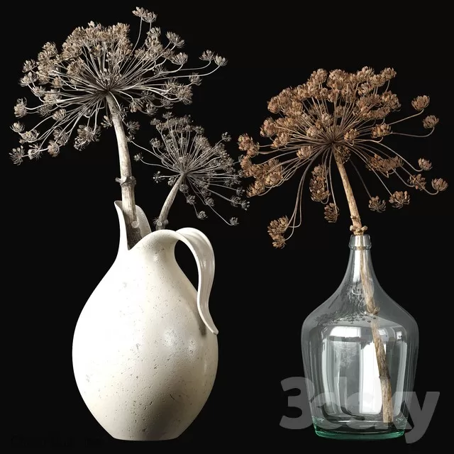 3DSKYFREE – DECOR - FLOWER 3DS MAX MODELS