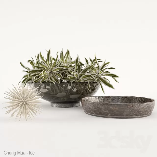 3DSKYFREE – DECOR - FLOWER 3DS MAX MODELS