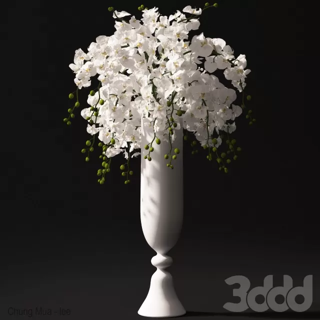 3DSKYFREE – DECOR - FLOWER 3DS MAX MODELS