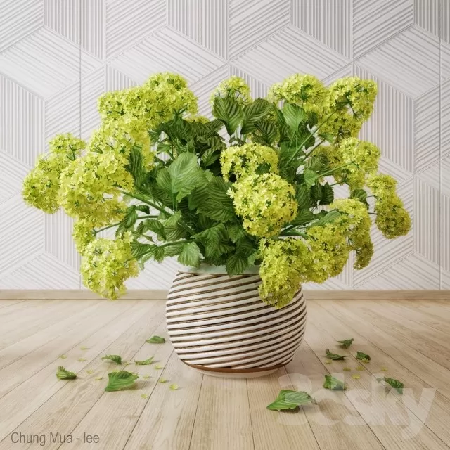 3DSKYFREE – DECOR - FLOWER 3DS MAX MODELS
