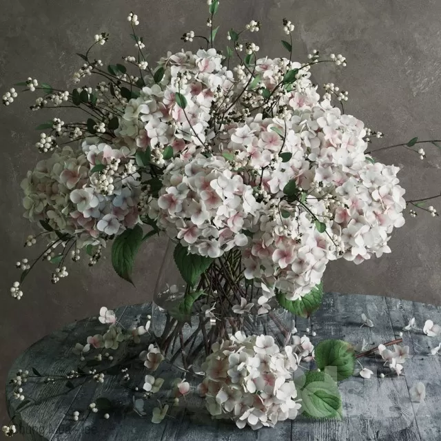 3DSKYFREE – DECOR - FLOWER 3DS MAX MODELS