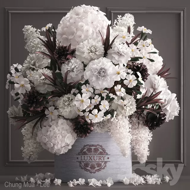 DECOR - FLOWER 3D MODELS