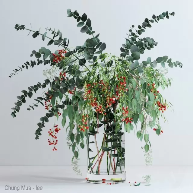 3DSKYFREE – DECOR - FLOWER 3DS MAX MODELS