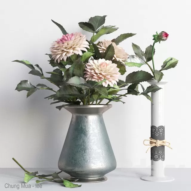 3DSKYFREE – DECOR - FLOWER 3DS MAX MODELS