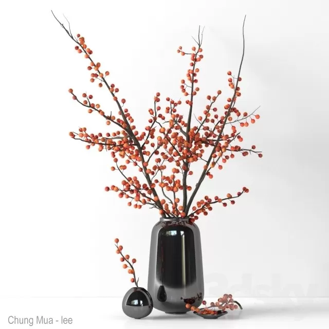 3DSKYFREE – DECOR - FLOWER 3DS MAX MODELS