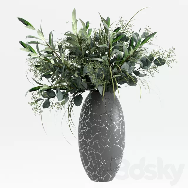 3DSKYFREE – DECOR - FLOWER 3DS MAX MODELS