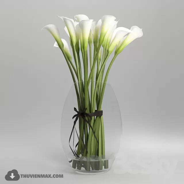 3DSKYFREE – DECOR - FLOWER 3DS MAX MODELS