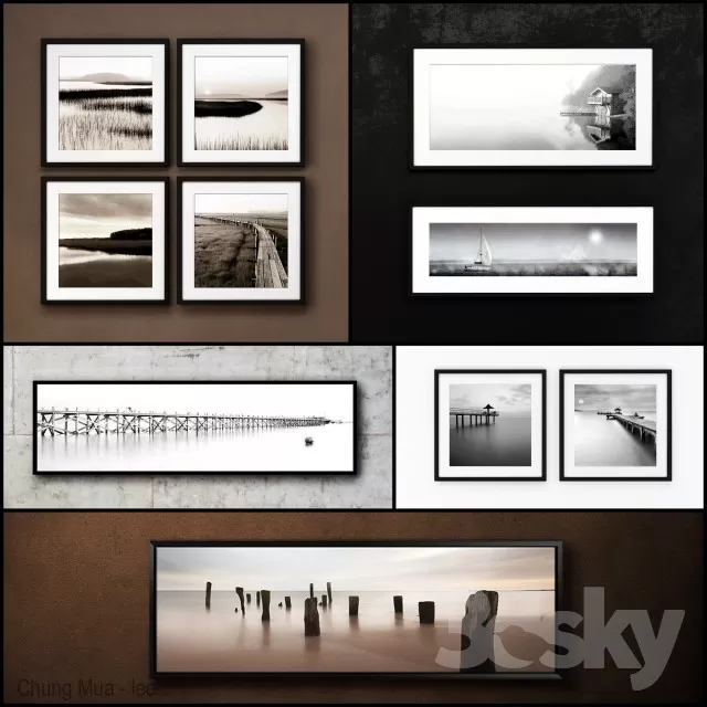 3DSKYFREE – DECOR - FRAME 3DS MAX MODELS