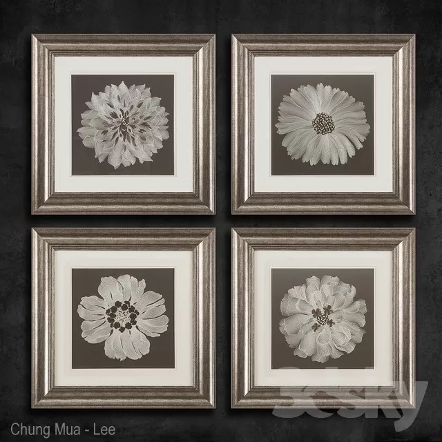 3DSKYFREE – DECOR - FRAME 3DS MAX MODELS