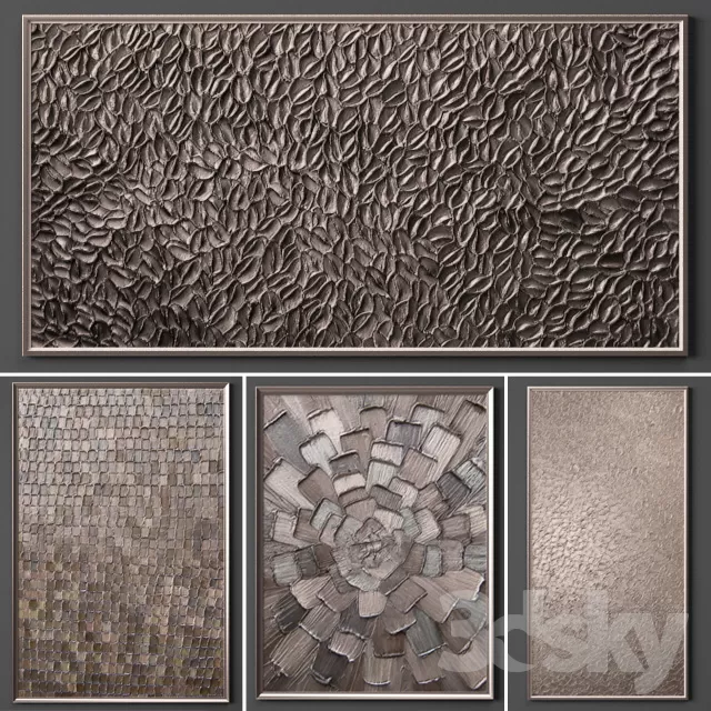 3DSKYFREE – DECOR - FRAME 3DS MAX MODELS