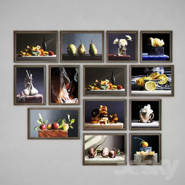 3DSKYFREE – DECOR - FRAME 3DS MAX MODELS