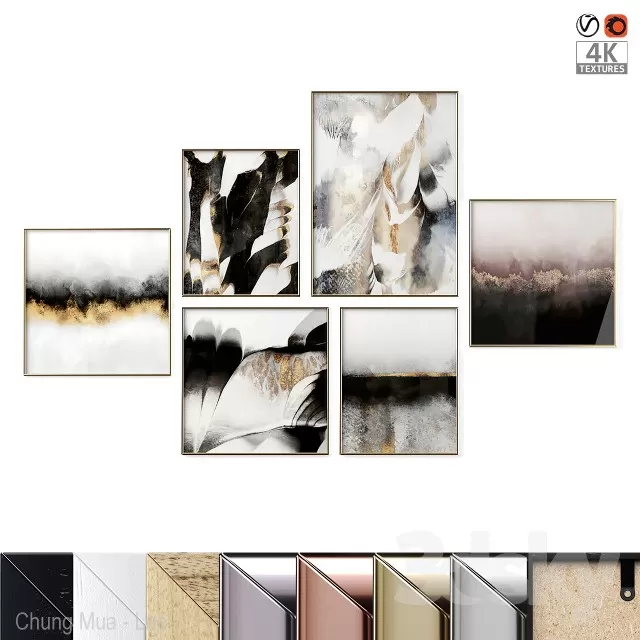 3DSKYFREE – DECOR - FRAME 3DS MAX MODELS