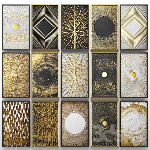 3DSKYFREE – DECOR - FRAME 3DS MAX MODELS