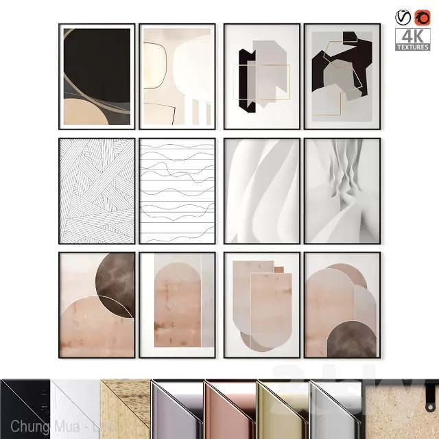 3DSKYFREE – DECOR - FRAME 3DS MAX MODELS